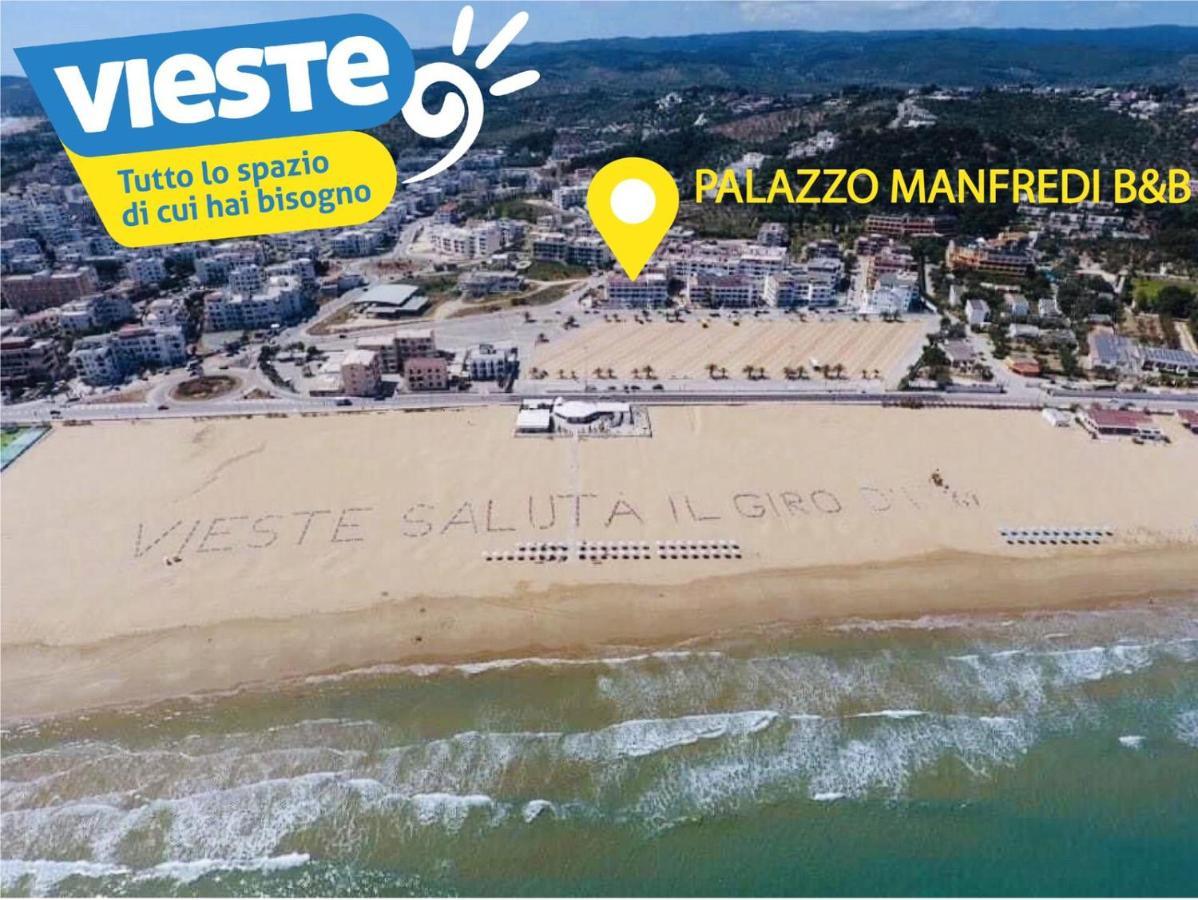 B&B Palazzo Manfredi Vieste, Fronte Mare Con Parcheggio Εξωτερικό φωτογραφία