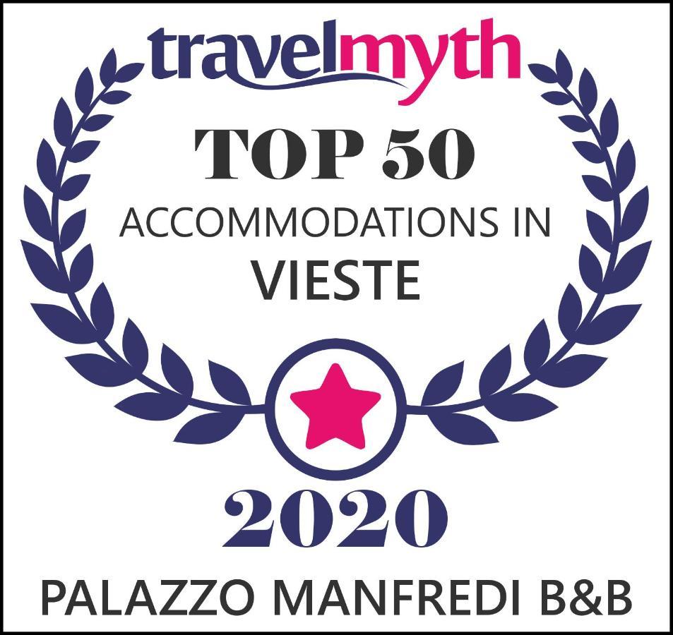 B&B Palazzo Manfredi Vieste, Fronte Mare Con Parcheggio Εξωτερικό φωτογραφία
